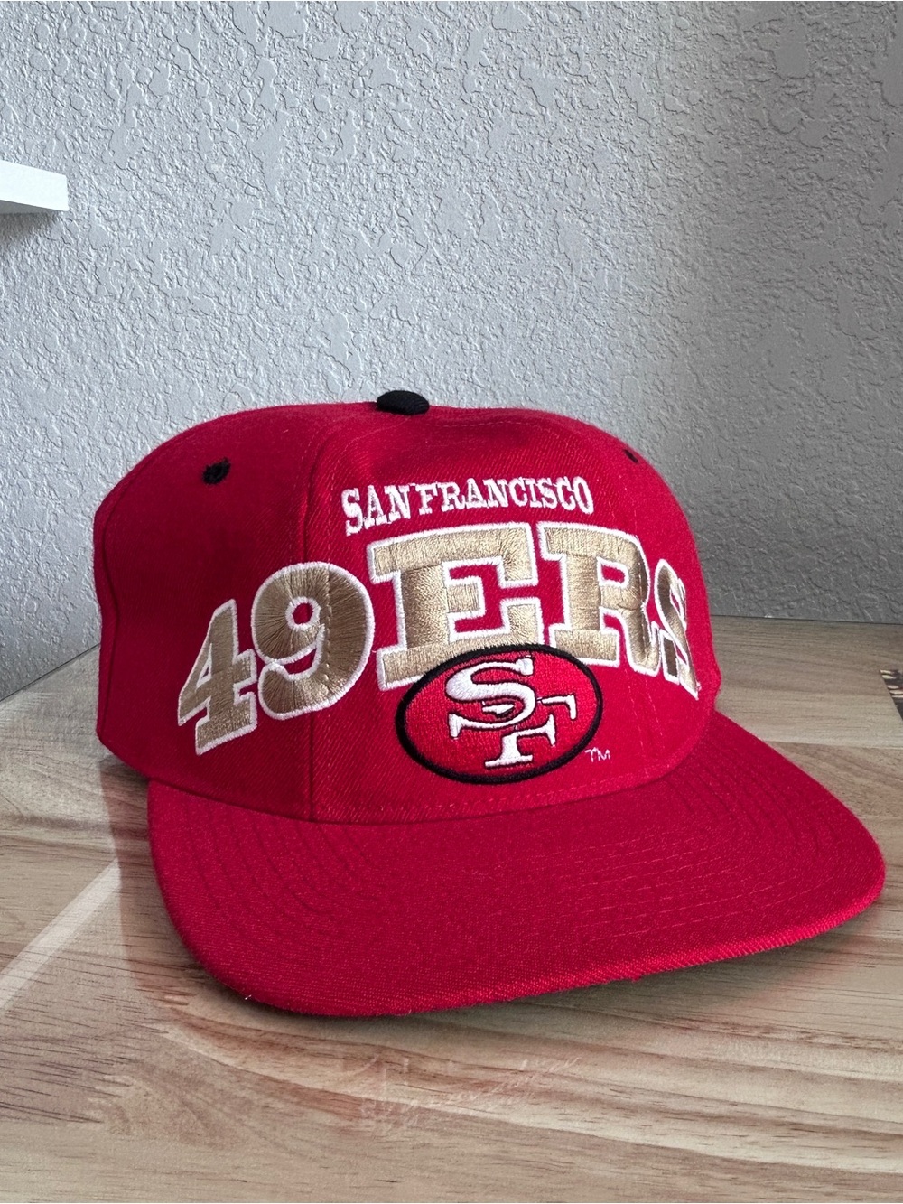 Vintage 90s San Francisco 49ers Starter SnapBack Hat • Tripower • 100% Wool